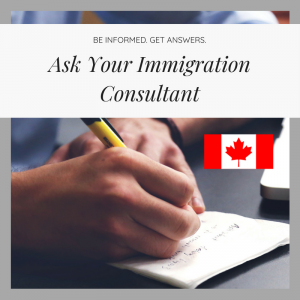ask your immigration consultant