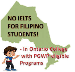 ielts exemption for filipinos